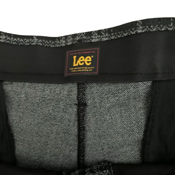 Lee Women’s Plaid Straight Leg Mid Rise Pants New - Picture 3 of 6